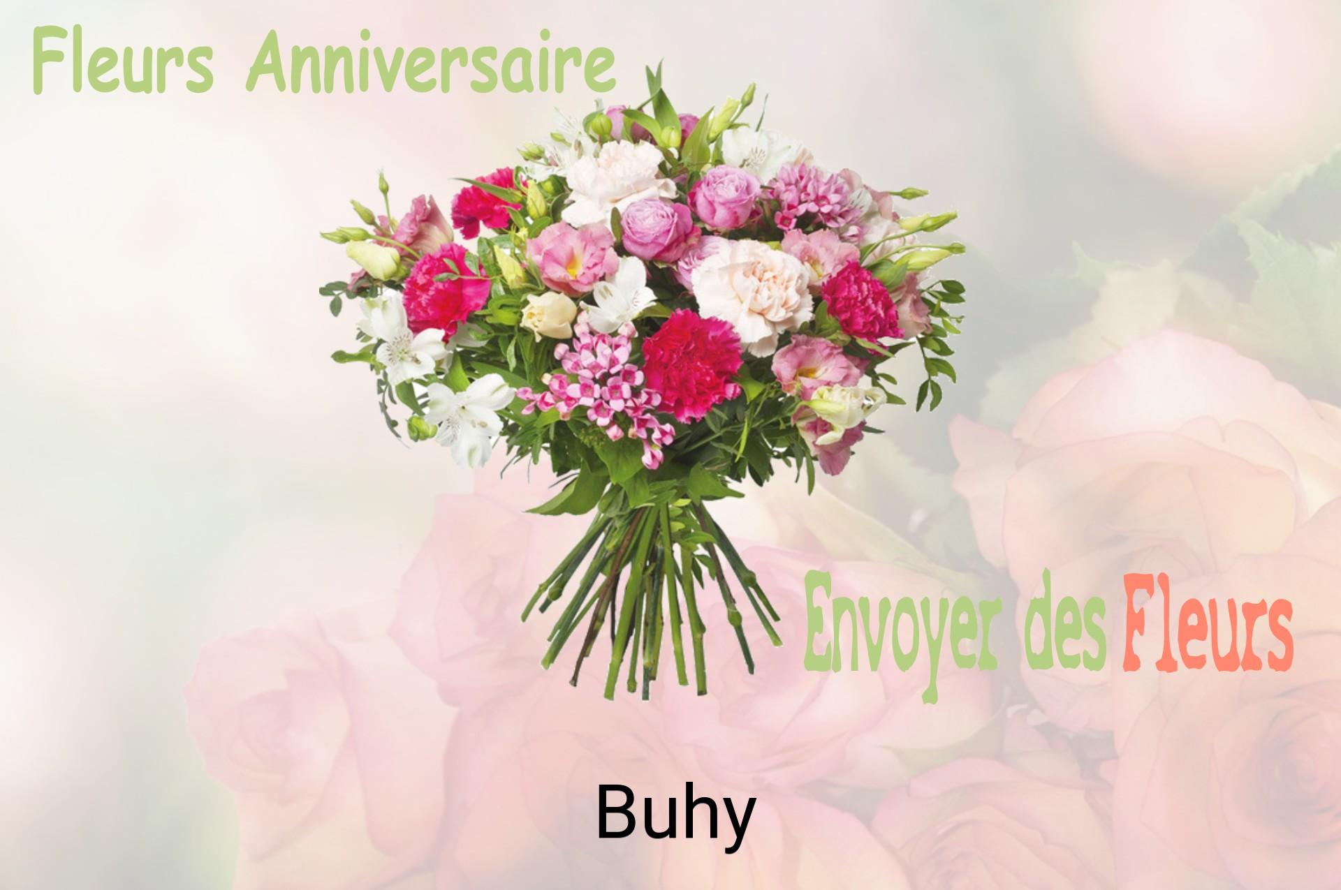 Bouquet de fleurs d’anniversaire livré à Buhy