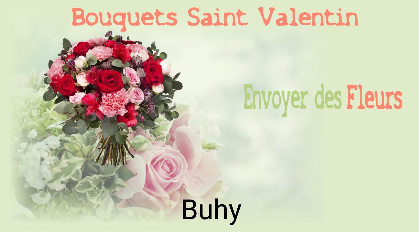 Roses de Saint-Valentin livrées à Buhy